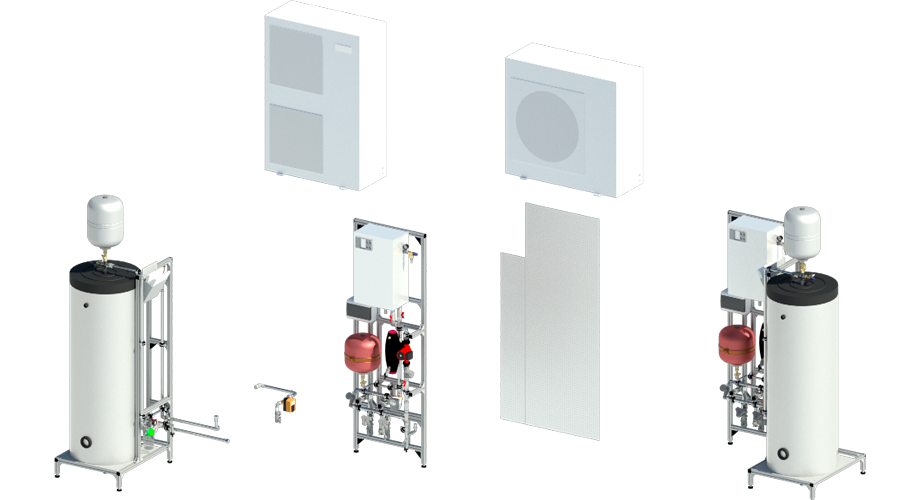 Конструктор блочно-модульной котельной HeatPumpBox-1 в Волгограде